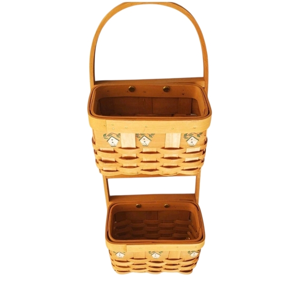 Wicker Basket Letter Holder - Picture 4 of 16